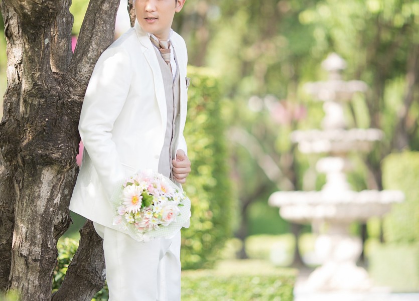 สวนหลวง ร.๙ พรีเวดดิ้ง สวนเขียวๆ ต้นไม้เยอะๆ pre wedding ถ่ายรูปแต่งงาน