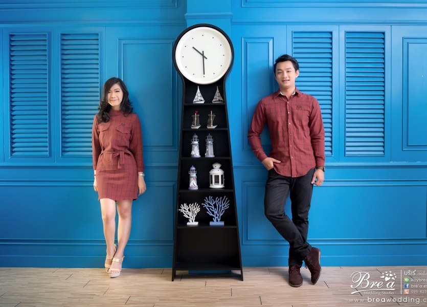 ถ่ายรูปแต่งงาน ในสตูดิโอ ถ่ายรูป อินดอร์ ชุดไทย ชุดแต่งงาน นนทบุรี บางบัวทอง