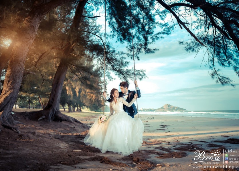 Pre Wedding มุสลิม Riad Hua Hin ริยาจ หัวหิน ถ่ายรูปแต่งงานทะเล นนทบุรี