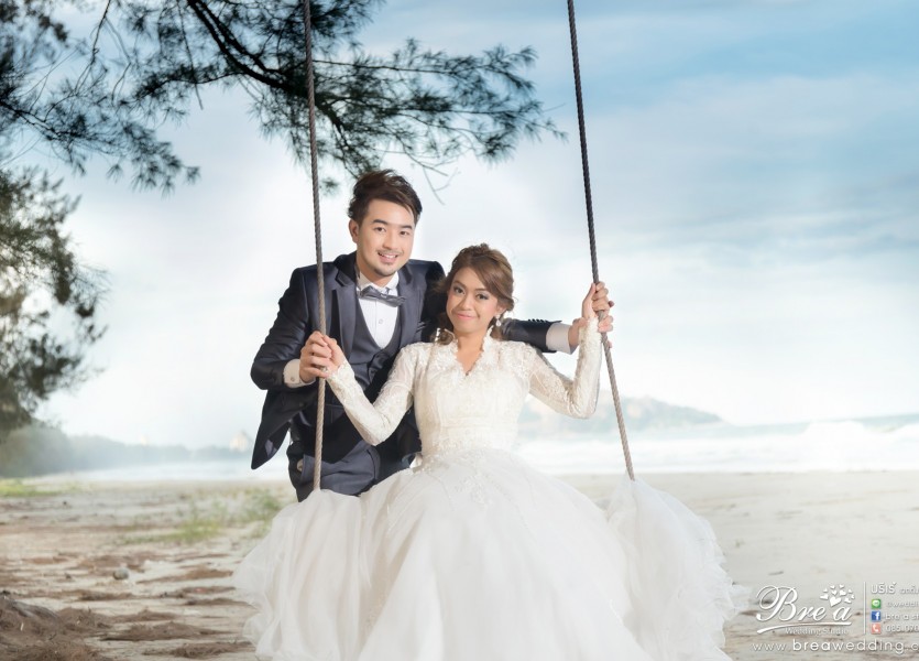Pre Wedding มุสลิม Riad Hua Hin ริยาจ หัวหิน ถ่ายรูปแต่งงานทะเล นนทบุรี