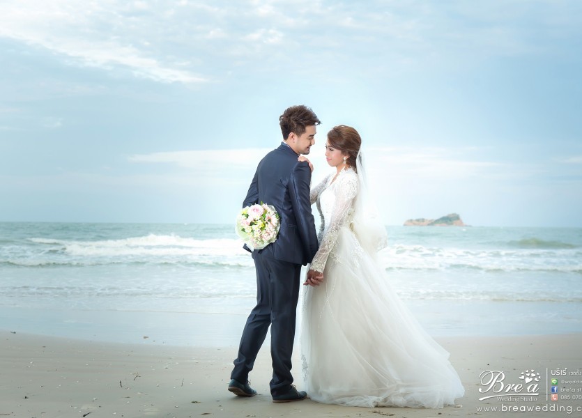 Pre Wedding มุสลิม Riad Hua Hin ริยาจ หัวหิน ถ่ายรูปแต่งงานทะเล นนทบุรี