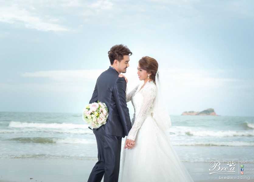 Pre Wedding มุสลิม Riad Hua Hin ริยาจ หัวหิน ถ่ายรูปแต่งงานทะเล นนทบุรี