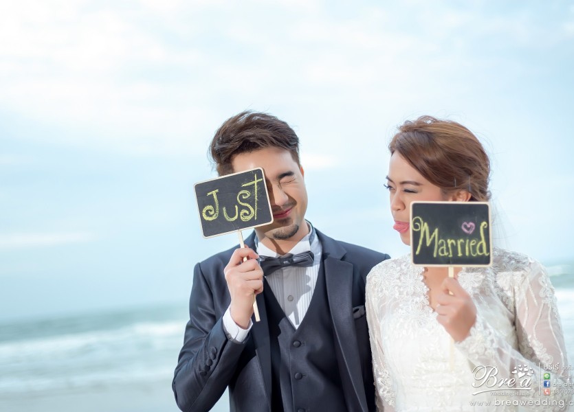 Pre Wedding มุสลิม Riad Hua Hin ริยาจ หัวหิน ถ่ายรูปแต่งงานทะเล นนทบุรี