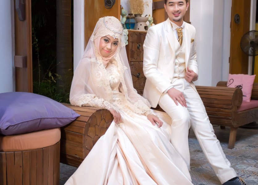 Pre Wedding มุสลิม Riad Hua Hin ริยาจ หัวหิน ถ่ายรูปแต่งงานทะเล นนทบุรี