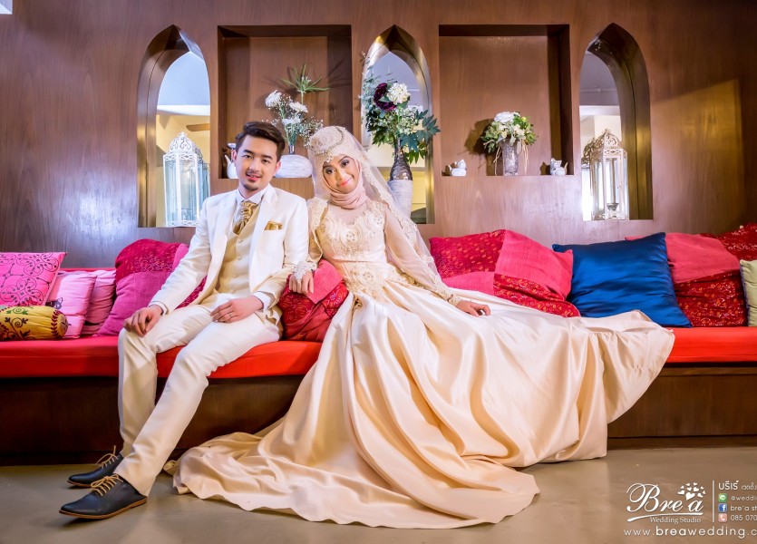 Pre Wedding มุสลิม Riad Hua Hin ริยาจ หัวหิน ถ่ายรูปแต่งงานทะเล นนทบุรี