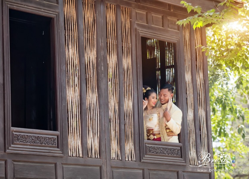 พรีเวดดิ้งอยุธยา ถ่ายรูปแต่งงานคุ้มขุนแผน ชุดแต่งงานอยุธยา wedding ayutaya