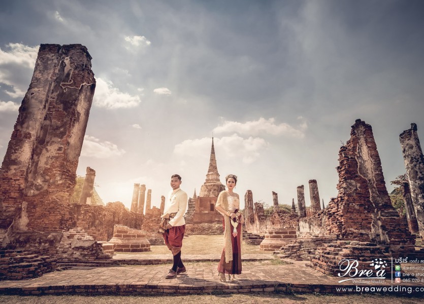 เวดดิ้งอยุธยา ถ่ายรูปแต่งงานอยุธยา ชุดแต่งงานอยุธยา wedding ayutaya