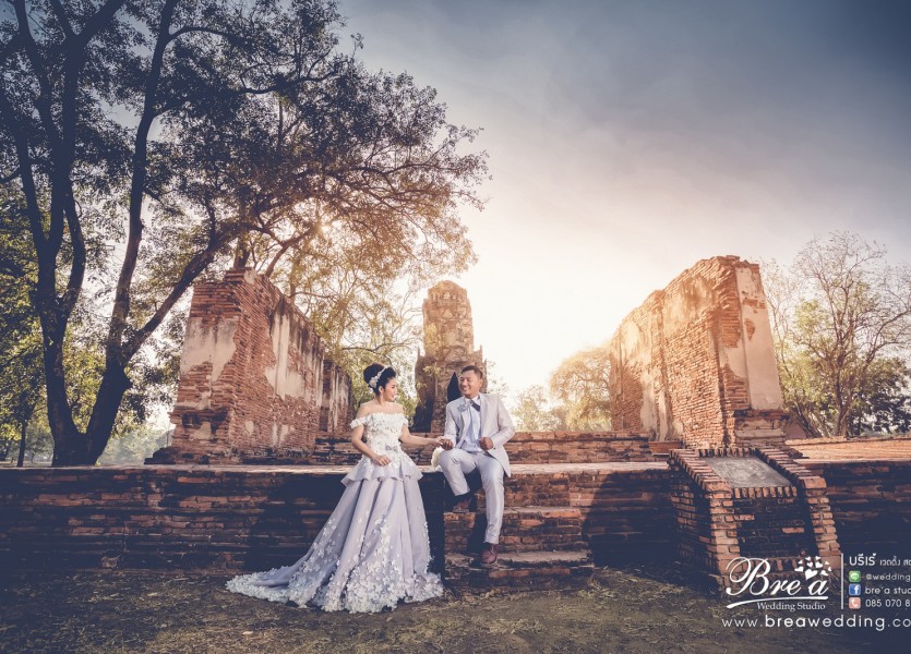 เวดดิ้งอยุธยา ถ่ายรูปแต่งงานอยุธยา ชุดแต่งงานอยุธยา wedding ayutaya