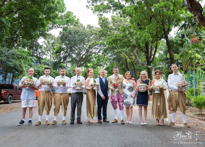 เรือนเจ้าสาวปากเกร็ด แต่งงาน ชุดแต่งงาน ร้านเวดดิ้ง นนทบุรี