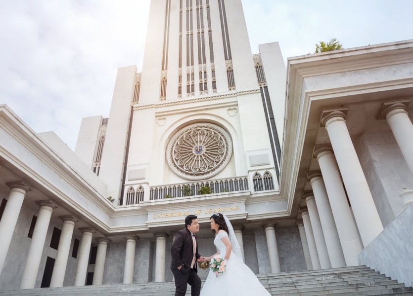 Prewedding อัสสัมชัญ abac บางนา แต่งงาน ถ่ายรูปแต่งงาน นนทบุรี พรีเวดดิ้ง
