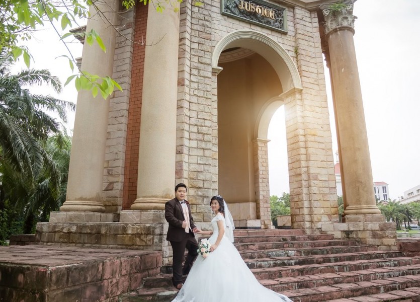 Prewedding อัสสัมชัญ abac บางนา แต่งงาน ถ่ายรูปแต่งงาน นนทบุรี พรีเวดดิ้ง