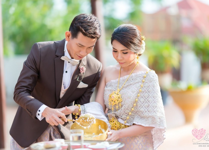 เรือนไทย,แต่งงาน,เรือนนพเก้า,นนทบุรี013พระราม๕,ชุดไทยแต่งงาน,บางบัวทอ