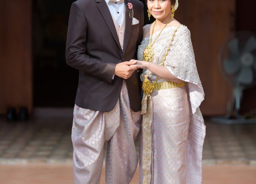 เรือนไทย,แต่งงาน,เรือนนพเก้า,นนทบุรี024พระราม๕,ชุดไทยแต่งงาน,บางบัวทอ