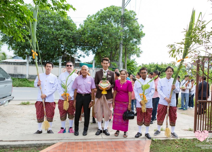 เรือนไทย,แต่งงาน,เรือนนพเก้า,นนทบุรี036พระราม๕,ชุดไทยแต่งงาน,บางบัวทอ