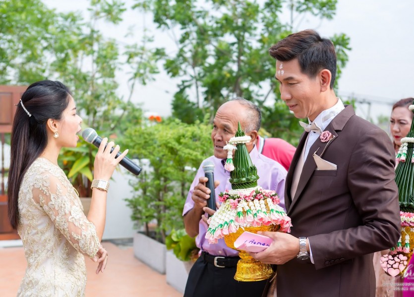 เรือนไทย,แต่งงาน,เรือนนพเก้า,นนทบุรี040พระราม๕,ชุดไทยแต่งงาน,บางบัวทอ