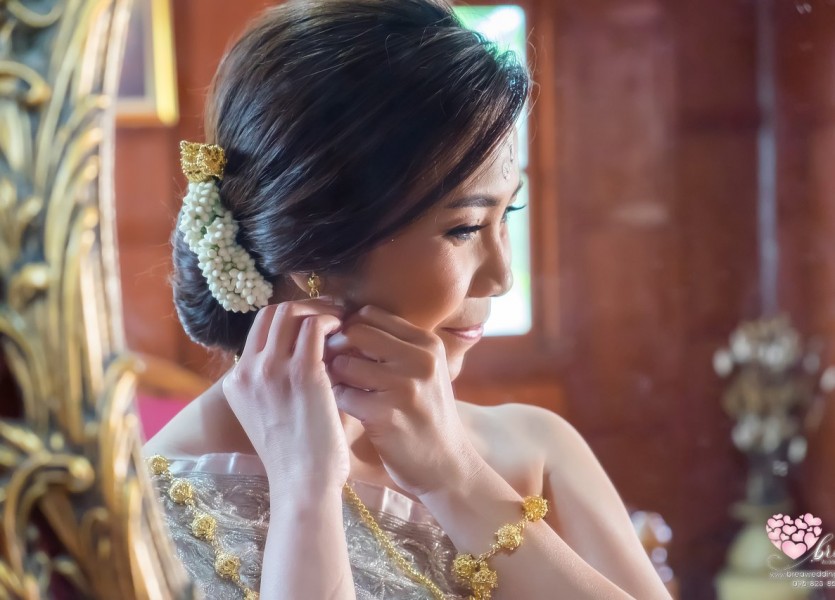 เรือนไทย,แต่งงาน,เรือนนพเก้า,นนทบุรี058พระราม๕,ชุดไทยแต่งงาน,บางบัวทอ