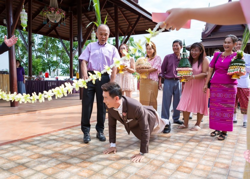 เรือนไทย,แต่งงาน,เรือนนพเก้า,นนทบุรี060พระราม๕,ชุดไทยแต่งงาน,บางบัวทอ