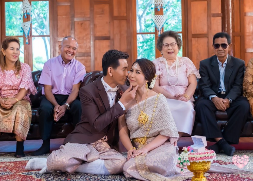 เรือนไทย,แต่งงาน,เรือนนพเก้า,นนทบุรี108พระราม๕,ชุดไทยแต่งงาน,บางบัวทอ