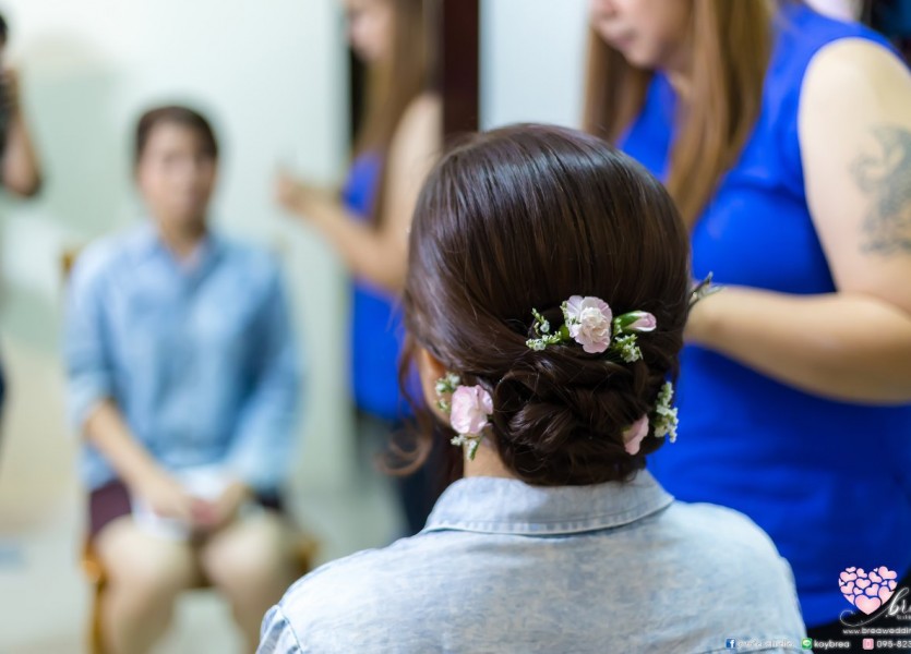 ชุดยกน้ำชา งานหมั้น ชุดแดง004 แต่งงานแบบจีน