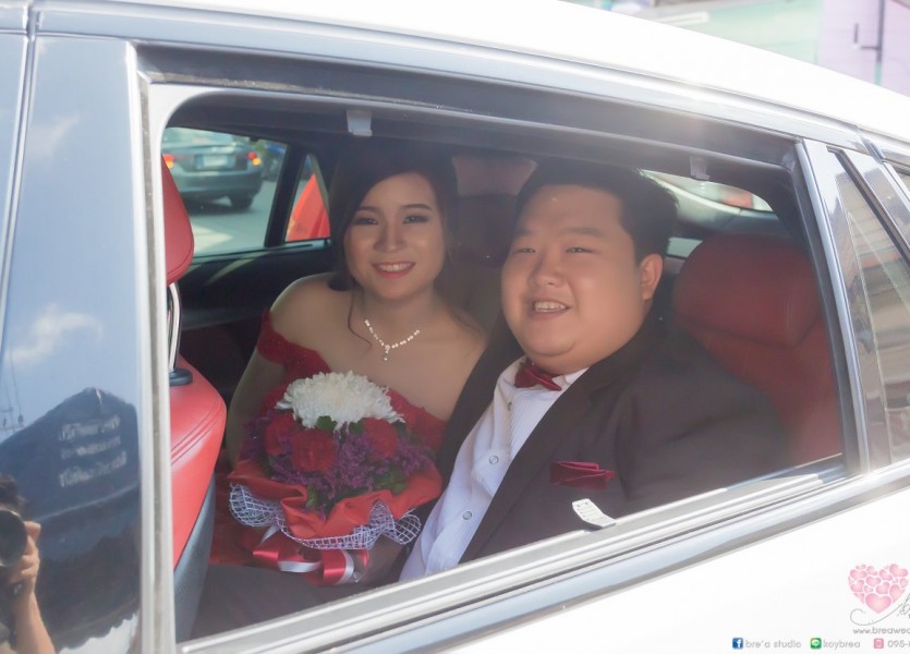 ชุดยกน้ำชา งานหมั้น ชุดแดง105 แต่งงานแบบจีน