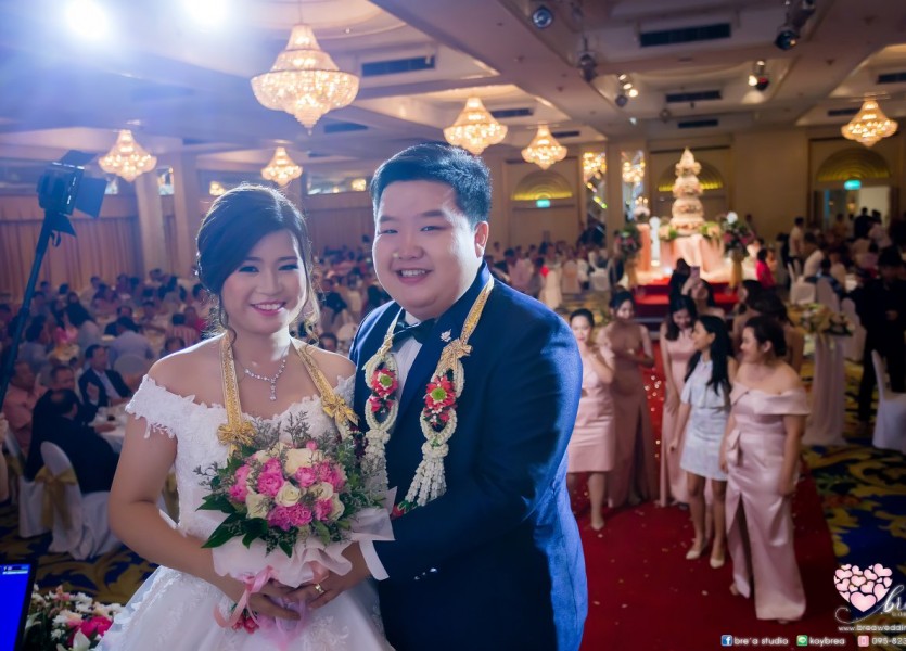 โรงแรมมณเฑียรริเวอร์ไซด์กรุงเทพ  ชุดแต่งงาน 165 ถ่ายภาพ